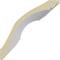 Ekena Millwork 8 3/4"H x 8 3/4"P x 12 3/8"F x 94 1/2"L Dublin Crown Moulding MLD09X09X12DU - alternate 3